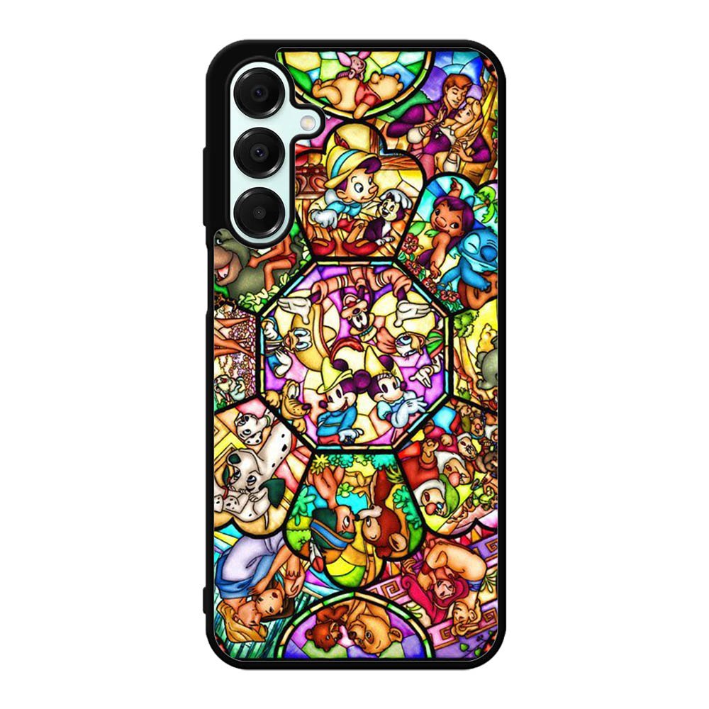 Disney characters stained glass Samsung Galaxy A16 Case OV0358