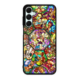 Disney characters stained glass Samsung Galaxy A16 Case OV0358