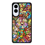 Disney characters stained glass Samsung Galaxy S25 Edge 5G Case OV0358