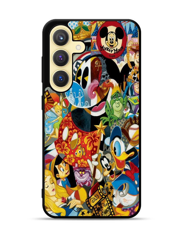 Disney Mickey Mouse Collage Samsung Galaxy S25 Plus 5G , Samsung Galaxy S25+ 5G Case OV0360