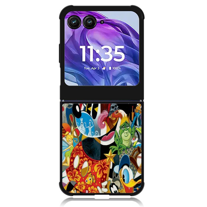 Disney Mickey Mouse Collage Motorola Moto Razr Plus 2024 , Moto Razr+ 2024 Case OV0360