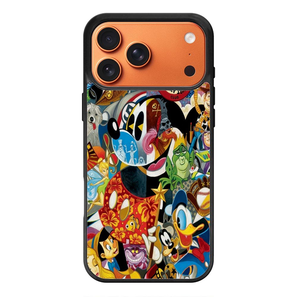Disney Mickey Mouse Collage iPhone 17 Pro Case QC0360