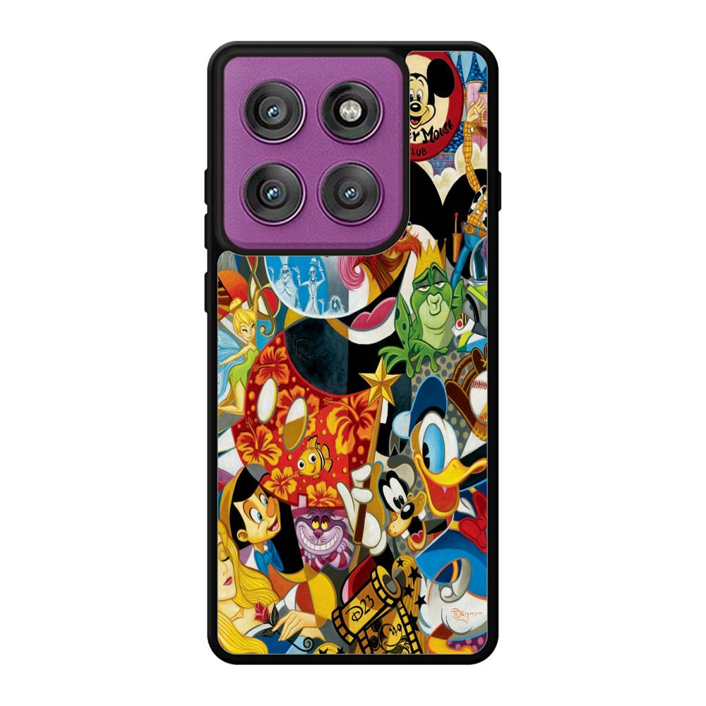 Disney Mickey Mouse Collage Motorola Moto Edge 60 Pro Case QC0360