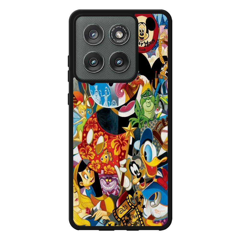 Disney Mickey Mouse Collage Motorola Moto Edge 2025 Case QC0360