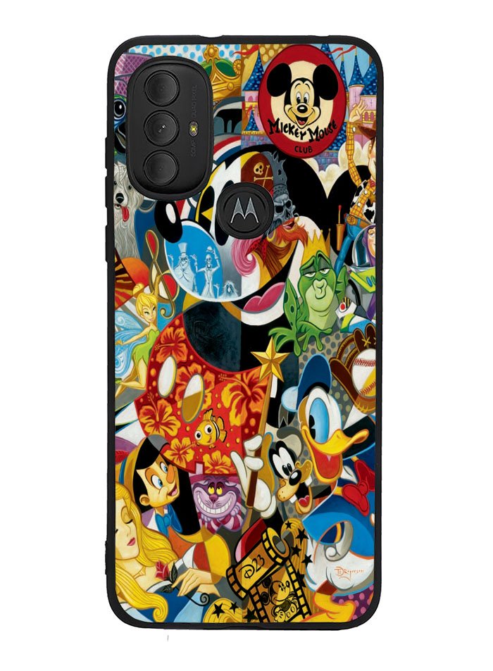 Disney Mickey Mouse Collage Motorola Moto G Pure 2021 , Moto G Power 2022 Case OV0360