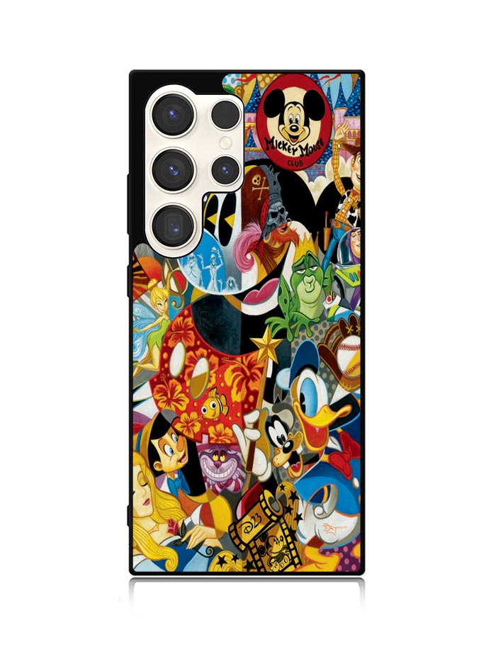 Disney Mickey Mouse Collage Samsung Galaxy S25 Ultra 5G Case QC0360
