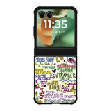 Disney Song Lyrics Motorola Moto RAZR 2025 Case OV0362