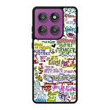 Disney Song Lyrics Motorola Moto Edge 60 Pro Case QC0362