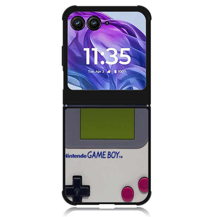 Retro Gameboy Nintendo 1st Motorola Moto Razr Plus 2024 , Moto Razr+ 2024 Case