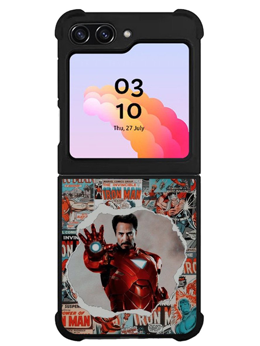 Marvel Iron Man Samsung Galaxy Z Flip 5 5G 2023 Case OV5539