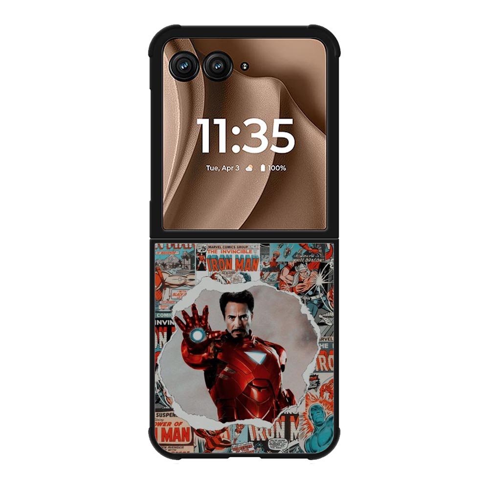 Marvel Iron Man Motorola Moto RAZR Plus 2025 Case OV5539