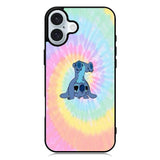 Stitch Tie Dye iPhone 16 Plus Case QC0368