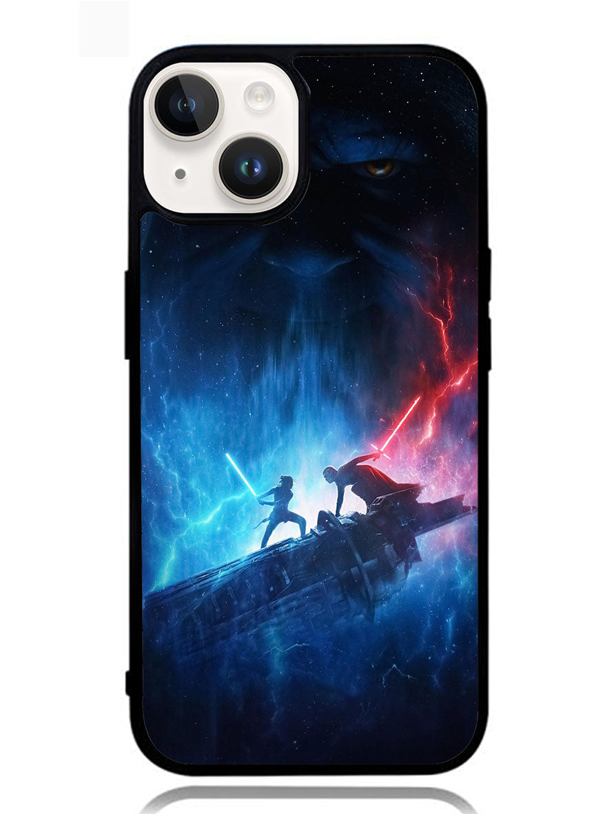 Rey Vs Kylo Ren Dh Sidious Star Wars iPhone 14 Case