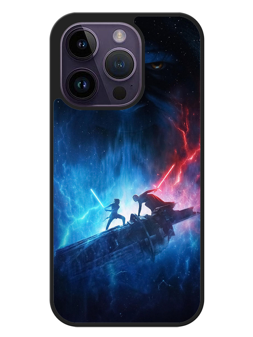 Rey Vs Kylo Ren Dh Sidious Star Wars iPhone 14 Pro Case