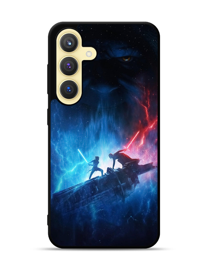 Rey Vs Kylo Ren Dh Sidious Star Wars Samsung Galaxy S24 Plus 5G , Samsung Galaxy S24+ 5G Case