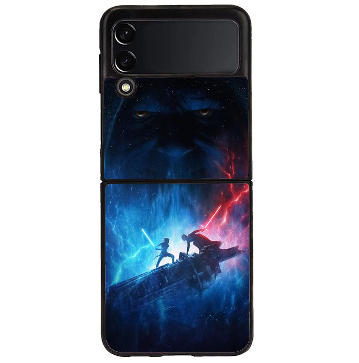 Rey Vs Kylo Ren Dh Sidious Star Wars Samsung Galaxy Z Flip 4 5G 2022 Case