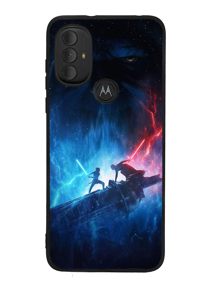 Rey Vs Kylo Ren Dh Sidious Star Wars Motorola Moto G Pure 2021 , Moto G Power 2022 Case