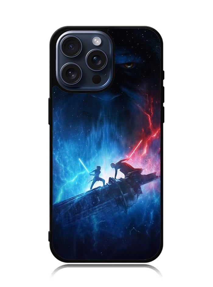 Rey Vs Kylo Ren Dh Sidious Star Wars iPhone 15 Pro Max Case