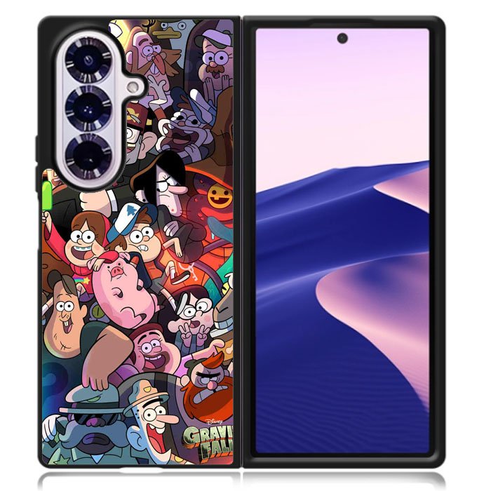 Gravity Falls Samsung Galaxy Z Fold 7 Case OV0377