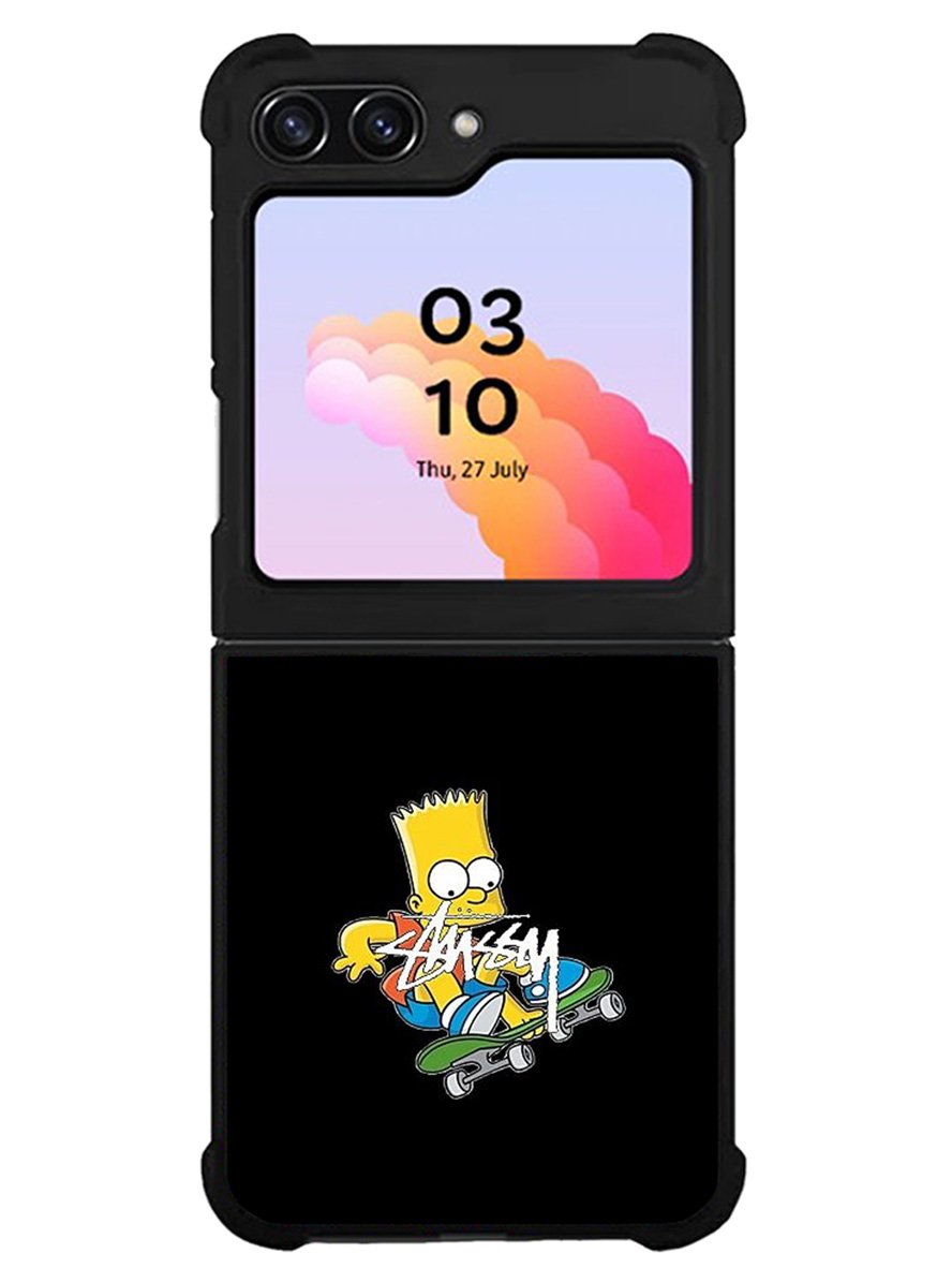 Simpson Stussy Samsung Galaxy Z Flip 5 5G 2023 Case OV5341
