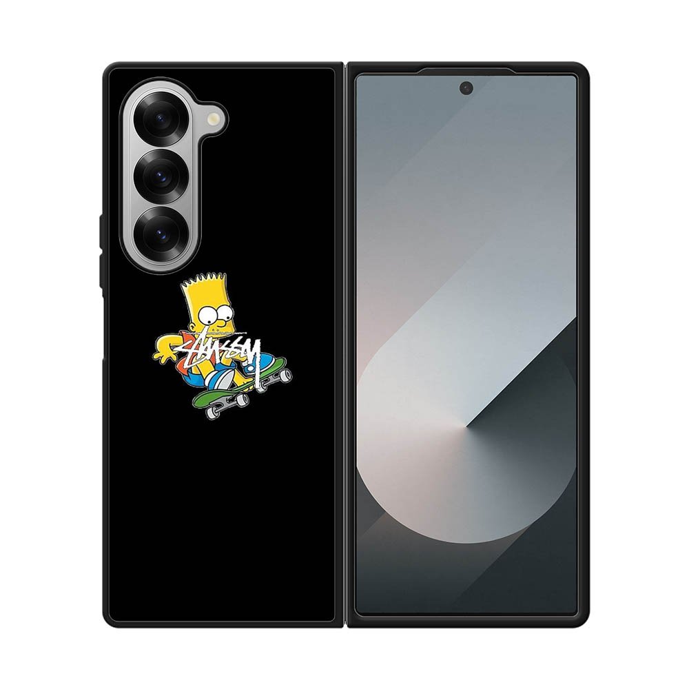 Simpson Stussy Samsung Galaxy Z Fold 7 5G Case QC5341