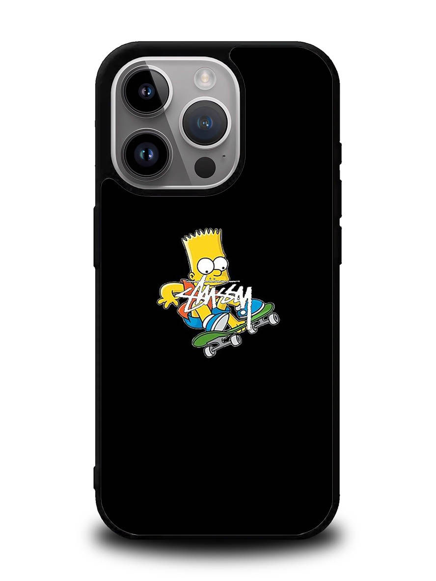 Simpson Stussy iPhone 16 Pro Max Case QC5341