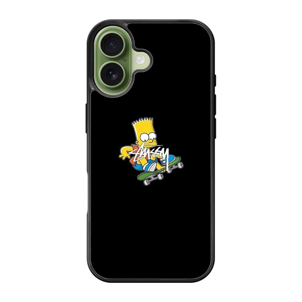 Simpson Stussy iPhone 17 Case QC5341