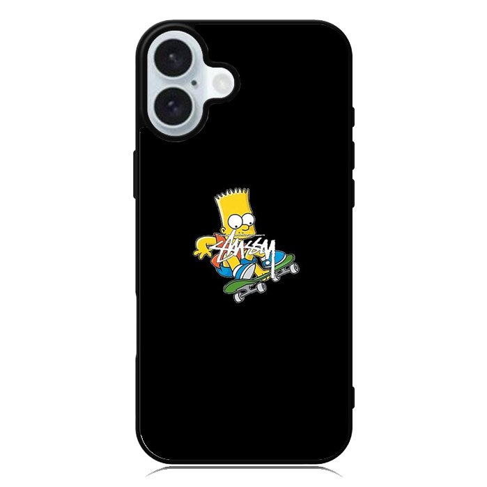 Simpson Stussy iPhone 16 Case QC5341