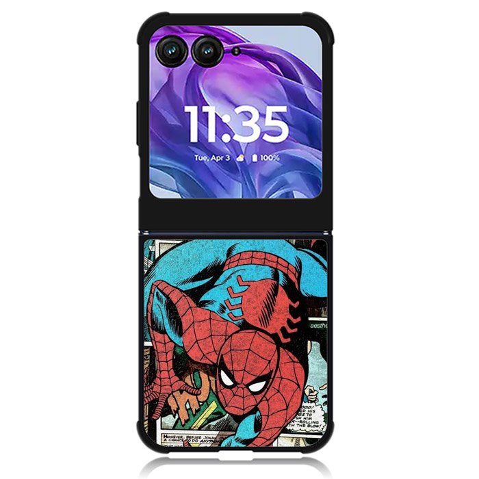 The Amazing Spiderman 1st Motorola Moto Razr Plus 2024 , Moto Razr+ 2024 Case