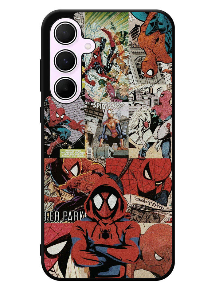 Spiderman Collage 2nd Samsung Galaxy A35 5G Case