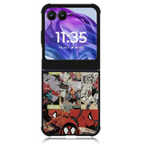 Spiderman Collage 2nd Motorola Moto Razr Plus 2024 , Moto Razr+ 2024 Case