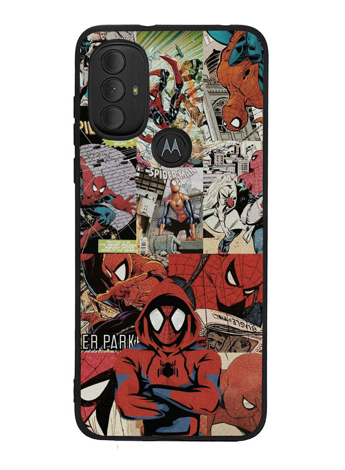 Spiderman Collage 2nd Motorola Moto G Pure 2021 , Moto G Power 2022 Case
