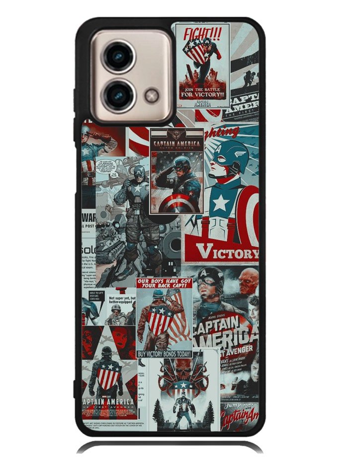 Captain America Collage Motorola Moto G Stylus 5G 2023 Case OV5470