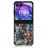 Captain America Collage Motorola Moto Razr Plus 2024 , Moto Razr+ 2024 Case OV5470