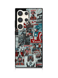 Captain America Collage Samsung Galaxy S23 Ultra 5G Case QC5470