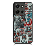 Captain America Collage Motorola Moto G 5G 2025 Case OV5470