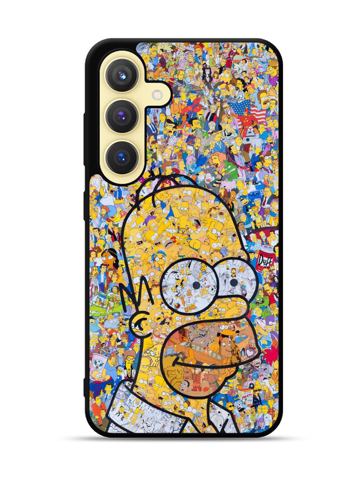Homer Simpson Samsung Galaxy S25 Plus 5G , Samsung Galaxy S25+ 5G Case OV5481