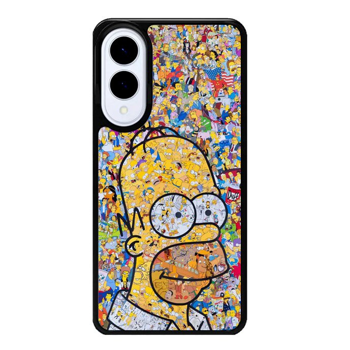 Homer Simpson Samsung Galaxy S25 Edge 5G Case OV5481