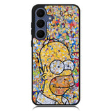 Homer Simpson Samsung Galaxy S25 FE Case OV5481
