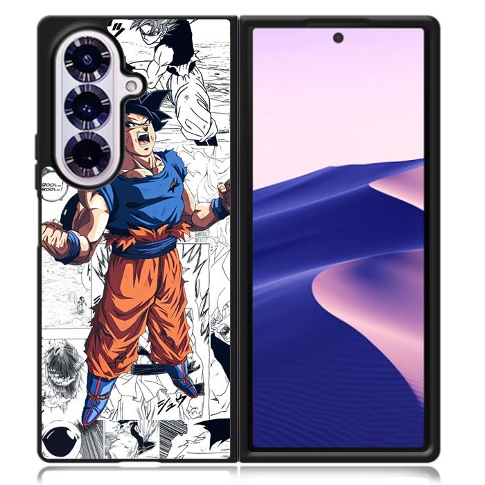 Dragon Ball and Son Goku Samsung Galaxy Z Fold 7 Case OV0380