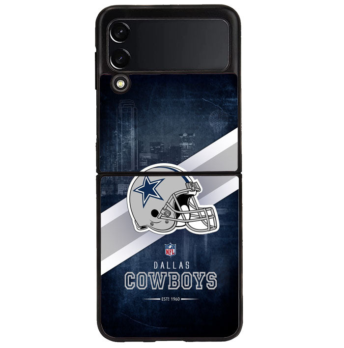 Helmed Cowboys Dallas Samsung Galaxy Z Flip 4 5G 2022 Case