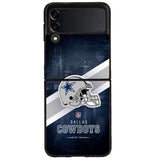 Helmed Cowboys Dallas Samsung Galaxy Z Flip 4 5G 2022 Case