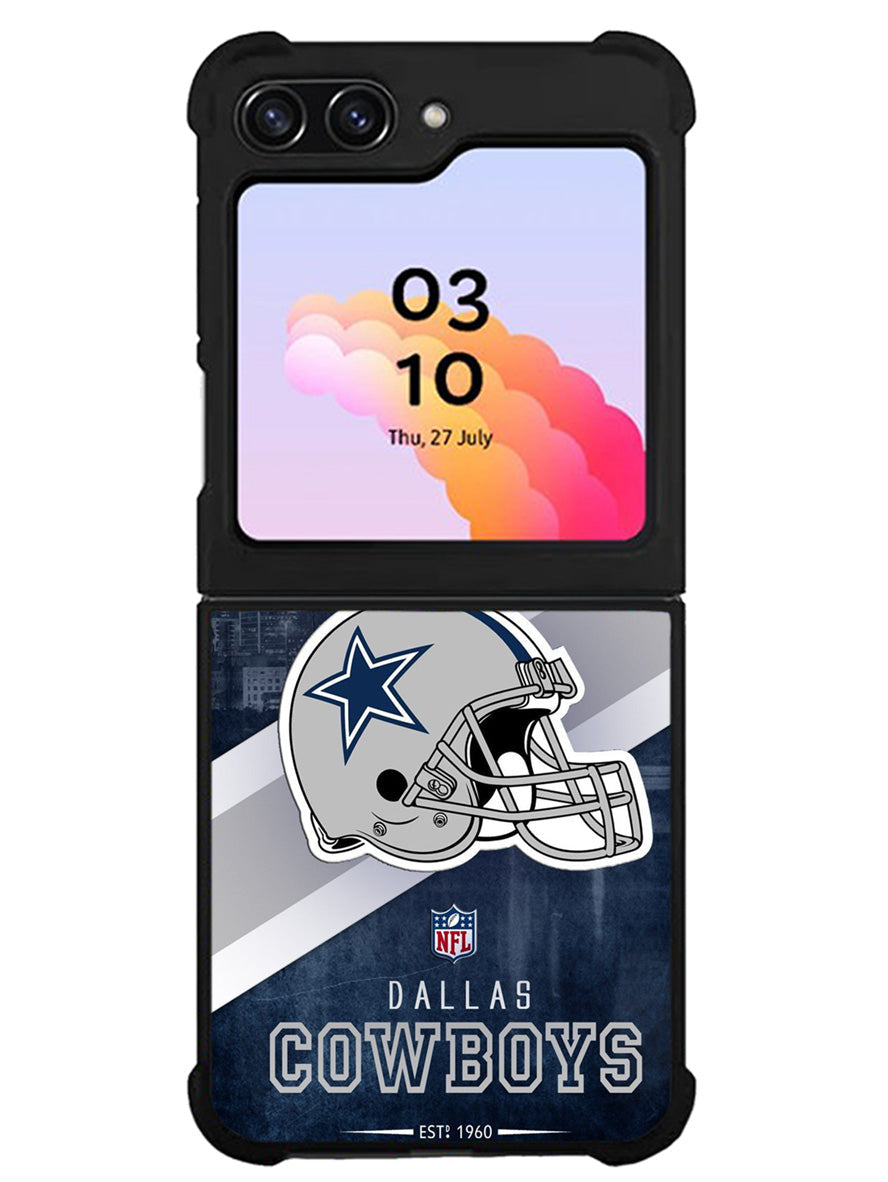 Helmed Cowboys Dallas Samsung Galaxy Z Flip 5 5G 2023 Case