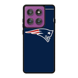New england patriots colors Motorola Moto Edge 60 Pro Case QC5353