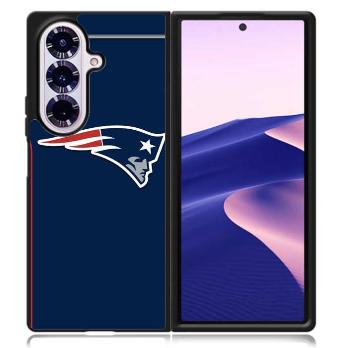New england patriots colors Samsung Galaxy Z Fold 7 Case OV5353