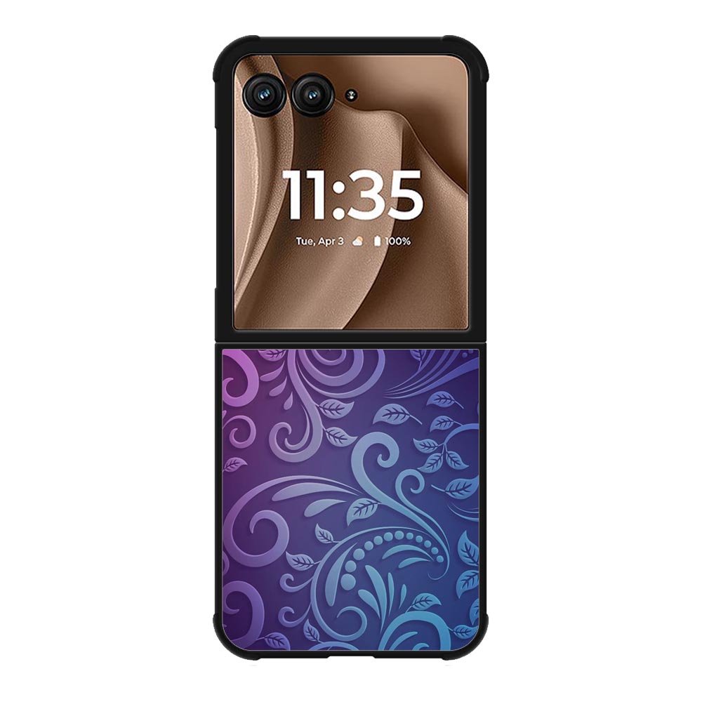 Leaf pattern Motorola Moto RAZR Plus 2025 Case OV5545