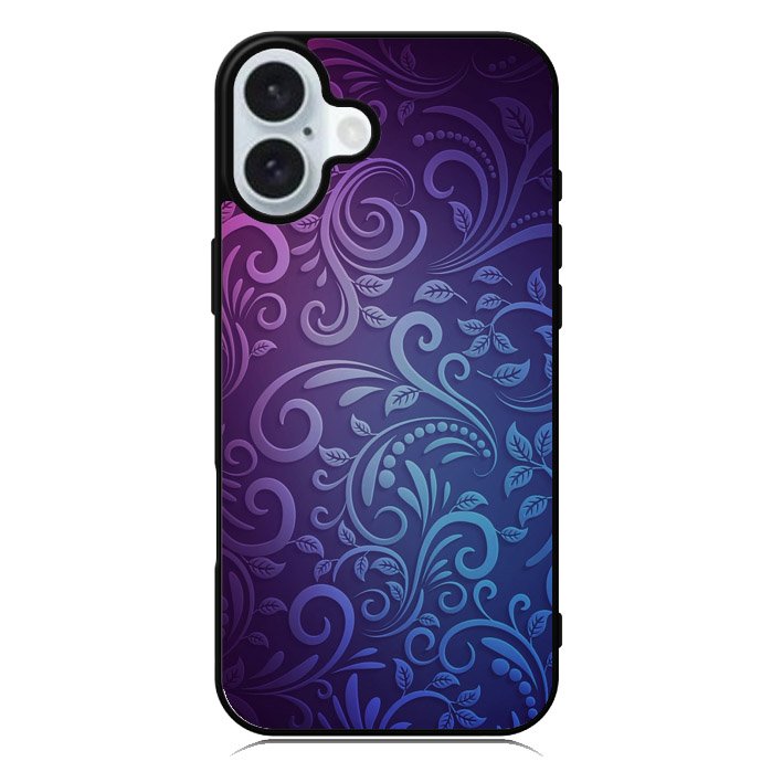 Leaf pattern iPhone 16 Case QC5545
