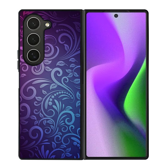 Leaf pattern Samsung Galaxy Z Fold 6 5G 2024 Case OV5545