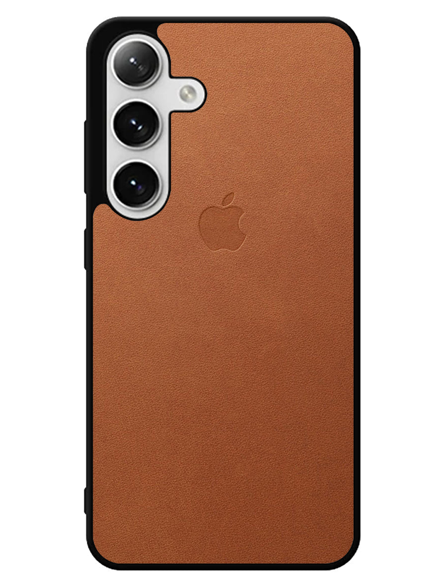 Apple Brown Samsung Galaxy S25 5G Case
