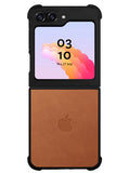 Apple Brown Samsung Galaxy Z Flip 5 5G 2023 Case